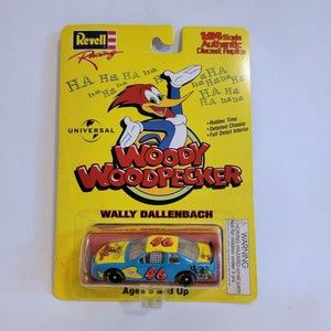 Vintage Revell Racing NASCAR Woody Woodpecker Wally Dallenbach Chevy Monte Carlo
